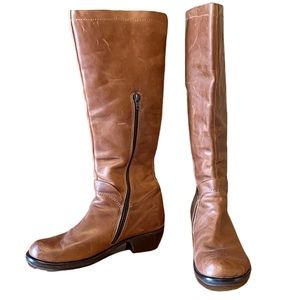 Fly London Knee High Brown Boots